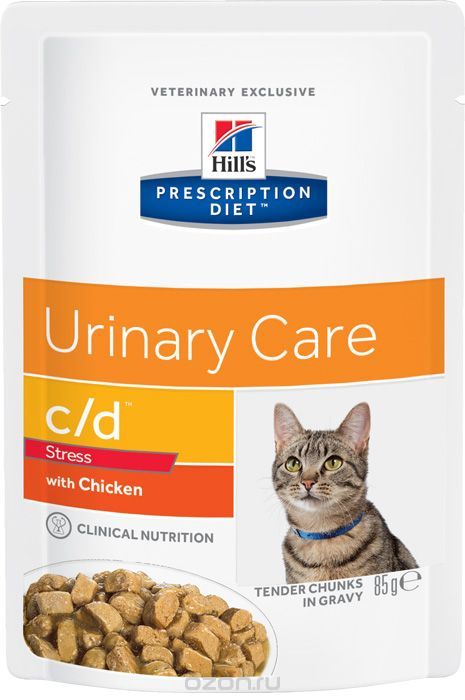   Hill's Prescription Diet c/d Urinary Stress          ,  , 12   85 
