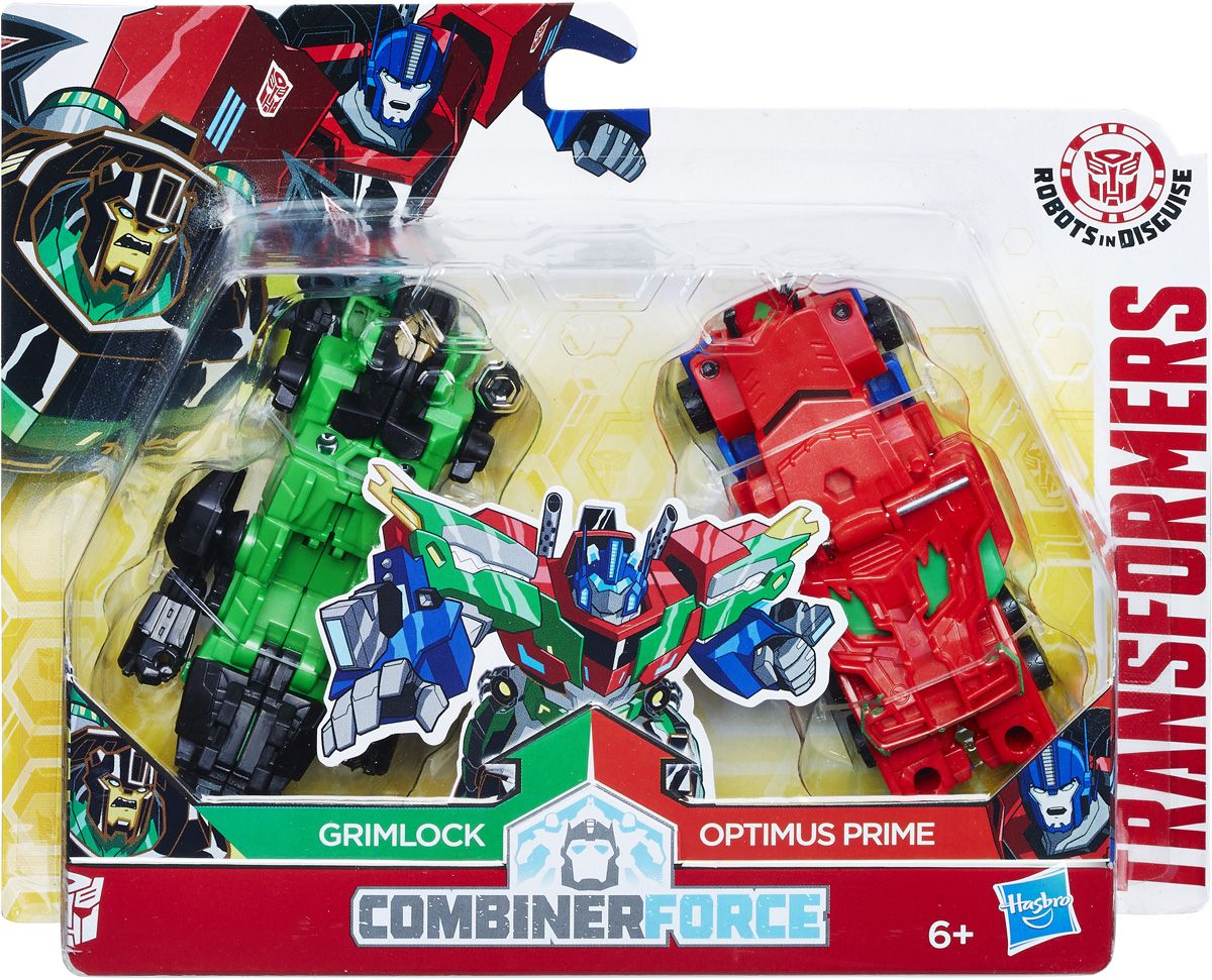 Transformers  Combiner Force Grimlock & Optimus Prime