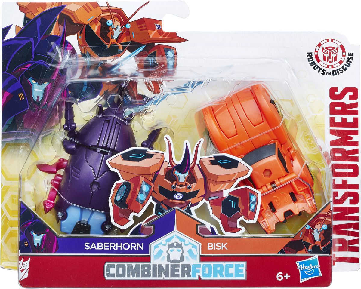 Transformers  Combiner Force Saberhorn & Bisk